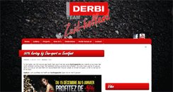 Desktop Screenshot of derbiteam.nl