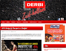 Tablet Screenshot of derbiteam.nl